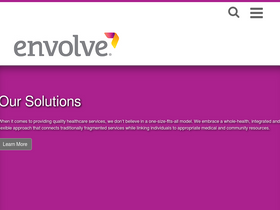 'envolvehealth.com' screenshot