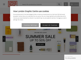 'londongraphics.co.uk' screenshot