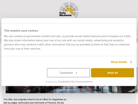 'florence-museum.com' screenshot