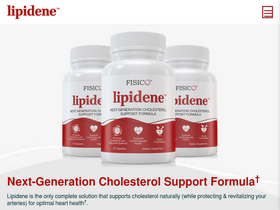 'lipidene.com' screenshot