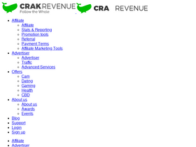 'crakrevenue.com' screenshot