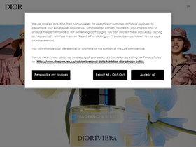 'dior.com' screenshot