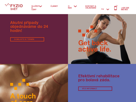 'fyziosvet.cz' screenshot
