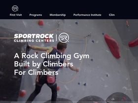 'sportrock.com' screenshot