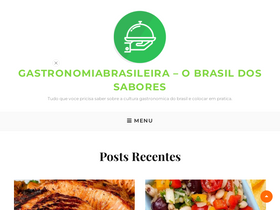 'gastronomiabrasileira.net' screenshot