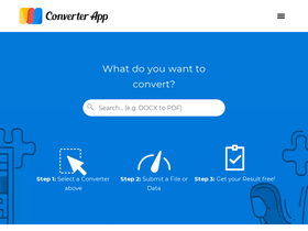 'converter.app' screenshot