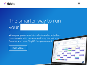 'tidyhq.com' screenshot