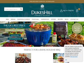 'dukeshillham.co.uk' screenshot