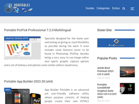 'fcportables.com' screenshot