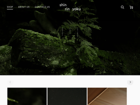 shop-shin-rin-yoku.com homepage screenshot