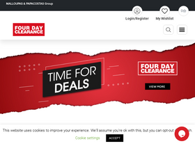 fourdayclearance.com