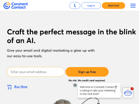 'constantcontact.com' screenshot