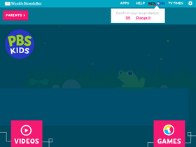 'pbskids.org' screenshot