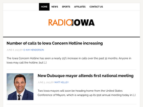 'radioiowa.com' screenshot