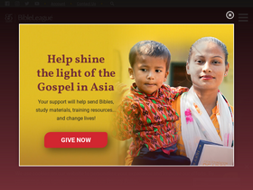 'bibleleague.org' screenshot