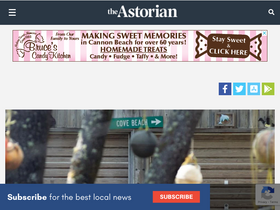 'dailyastorian.com' screenshot