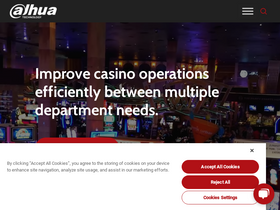 'dahuasecurity.com' screenshot