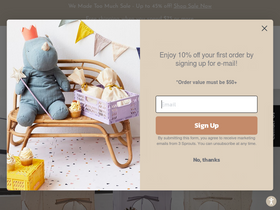3sprouts.com homepage screenshot