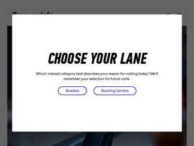 'brunswickbowling.com' screenshot