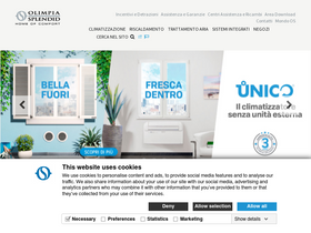 'olimpiasplendid.it' screenshot