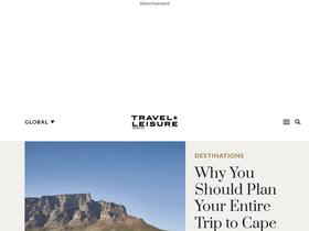 'travelandleisureasia.com' screenshot