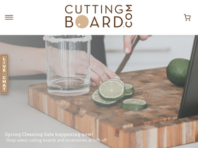 'cuttingboard.com' screenshot