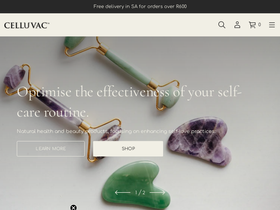 celluvac.co.za homepage screenshot
