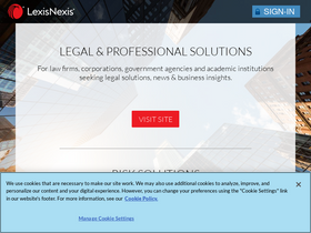 'lexisnexis.com' screenshot