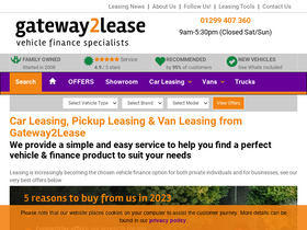 'gateway2lease.com' screenshot