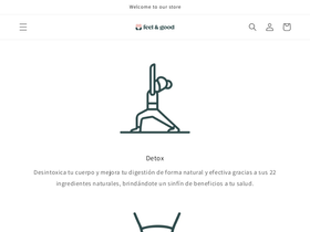 feelandgood.com homepage screenshot