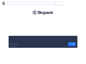 'skypack.dev' screenshot