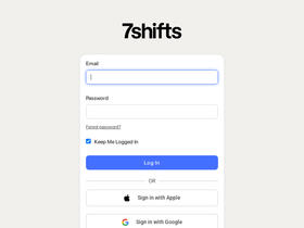 login.7shifts.com