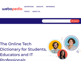 'webopedia.com' screenshot