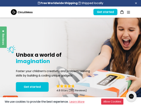 'circuitmess.com' screenshot