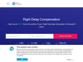 'claimcompass.eu' screenshot