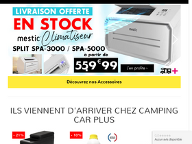 'camping-car-plus.com' screenshot