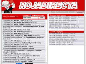 'rojadirecta.com' screenshot