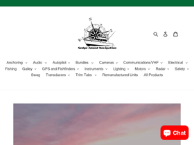 sedgeislandnavigation.com homepage screenshot