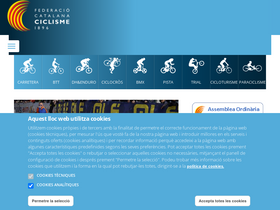 'ciclisme.cat' screenshot