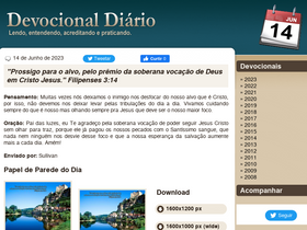 'devocionaldiario.com.br' screenshot