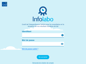 'infolabo.com' screenshot