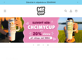 mycup.cz homepage screenshot
