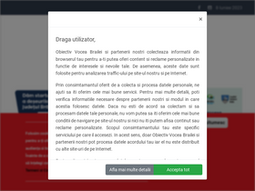 'obiectivbr.ro' screenshot
