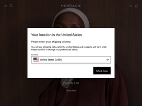 Merrachi website screenshot