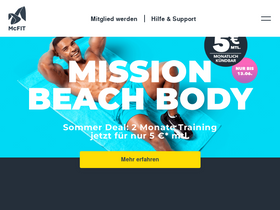 Mcfit Com Analytics Market Share Data Ranking Similarweb
