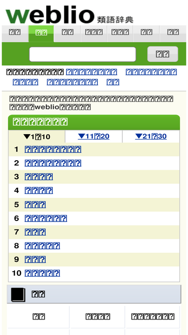 Thesaurus Weblio Jp Traffic Ranking Marketing Analytics Similarweb