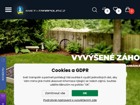 'svet-trampolin.cz' screenshot