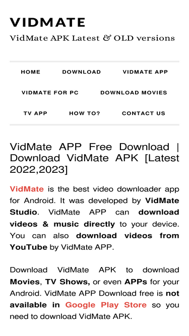 2023 VidMate APK for Android fast download 