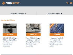 'gunpost.ca' screenshot