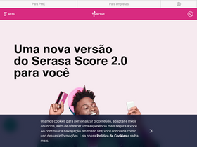 'serasa.com.br' screenshot